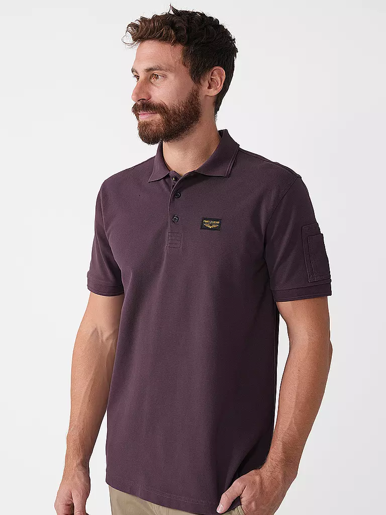 PME LEGEND | Poloshirt  | Rosso scuro