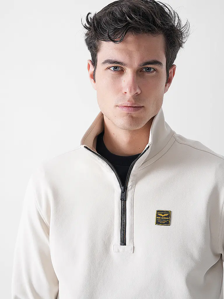 PME LEGEND | Pullover Troyer | Bianco
