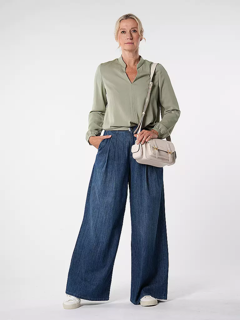 PNTS | Jeans a gamba larga THE GENT | Blu