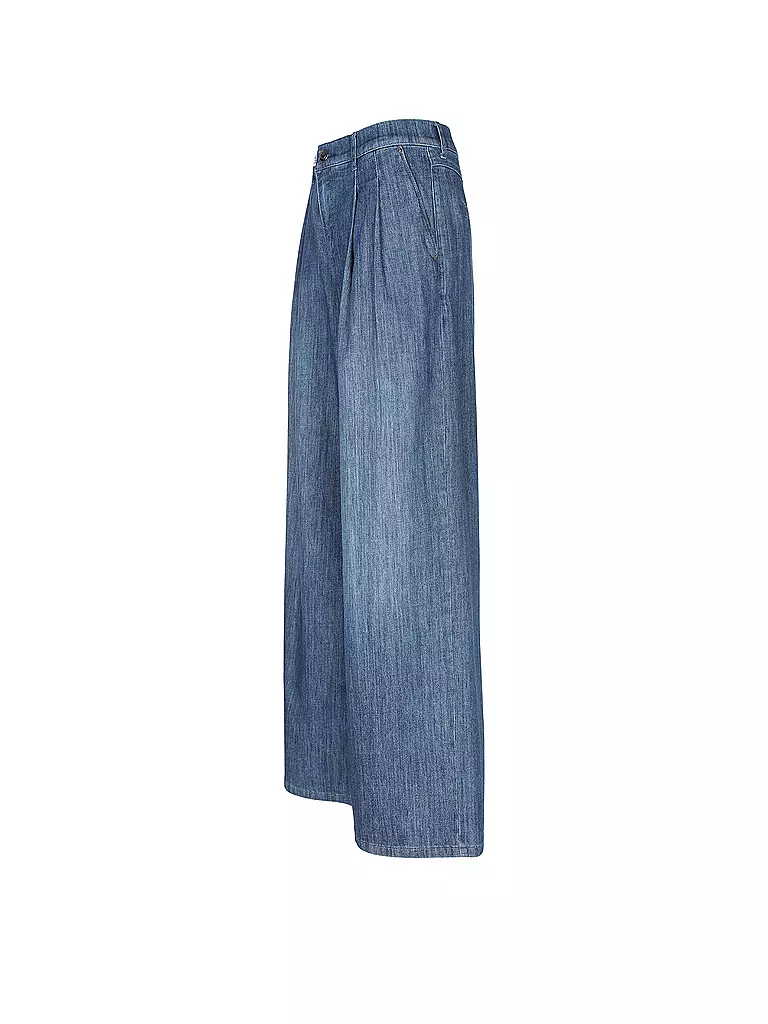 PNTS | Jeans a gamba larga THE GENT | Blu