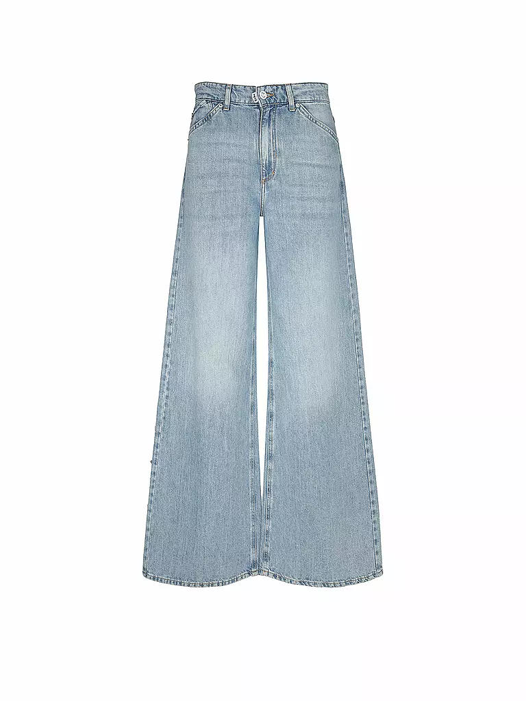 PNTS | Jeans a gamba larga THE RAVER | Blu