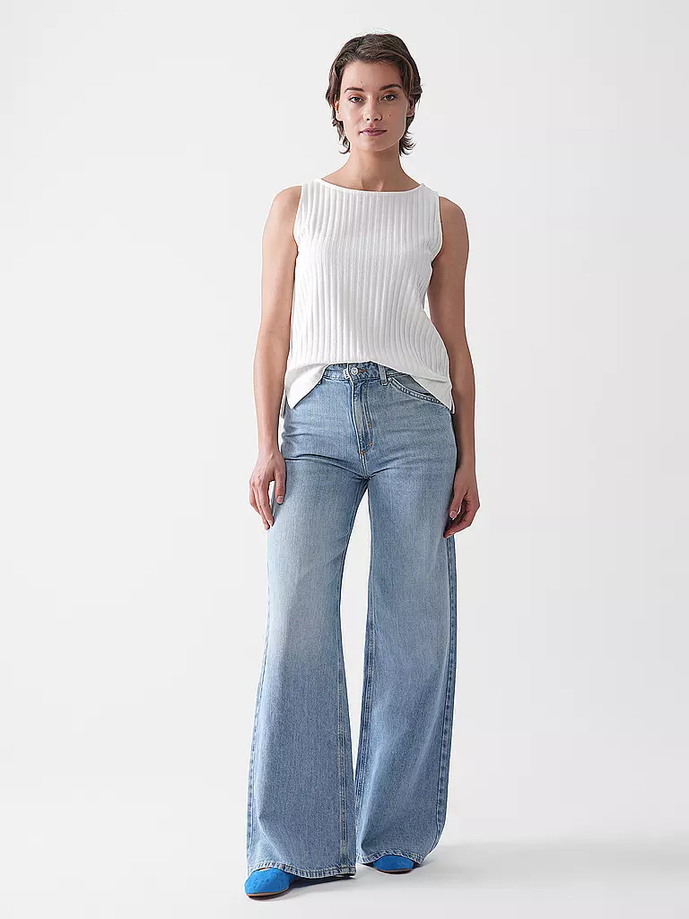 PNTS | Jeans a gamba larga THE RAVER | Blu