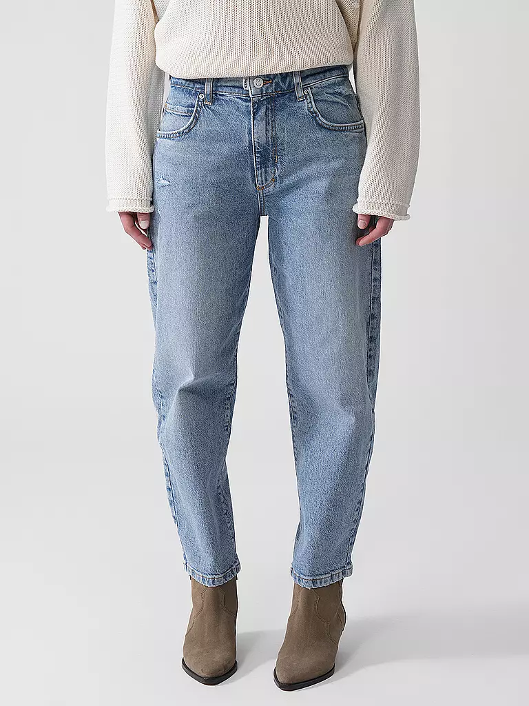 PNTS | Jeans Balloon Fit 05_THE O SHAPE | Blu chiaro