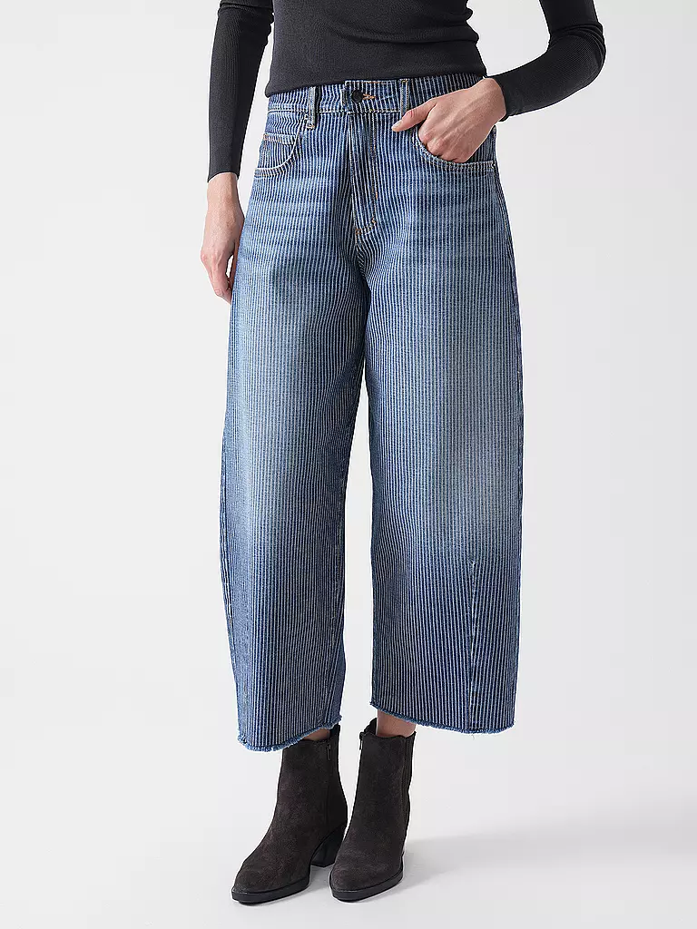 PNTS | Jeans Balloon Fit 05_THE O SHAPE | Blu scuro