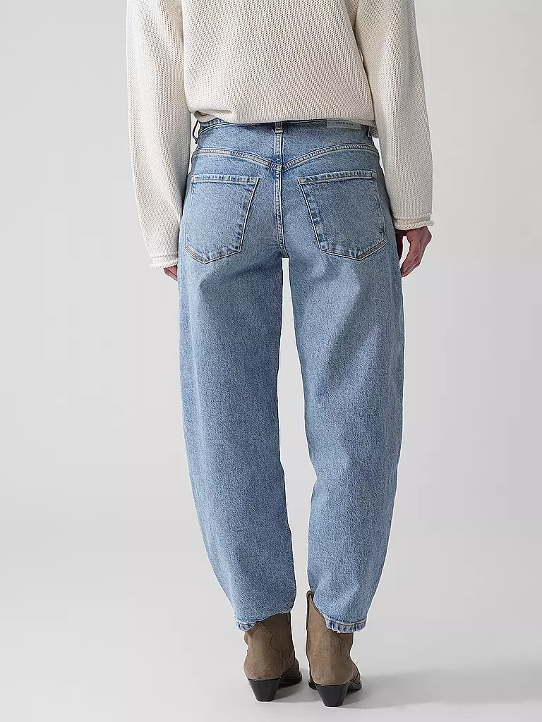 PNTS | Jeans Balloon Fit 05_THE O SHAPE | Blu chiaro