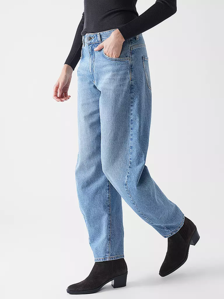 PNTS | Jeans Balloon Fit 05_THE O SHAPE | Blu chiaro