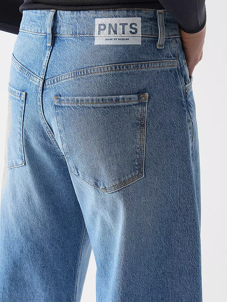 PNTS | Jeans Balloon Fit 05_THE O SHAPE | Blu chiaro
