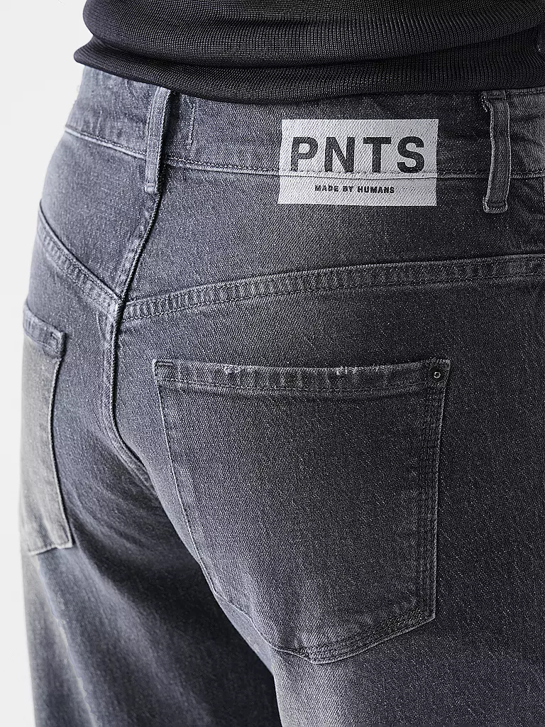 PNTS | Jeans Balloon Fit 05_THE O SHAPE | Grigio chiaro