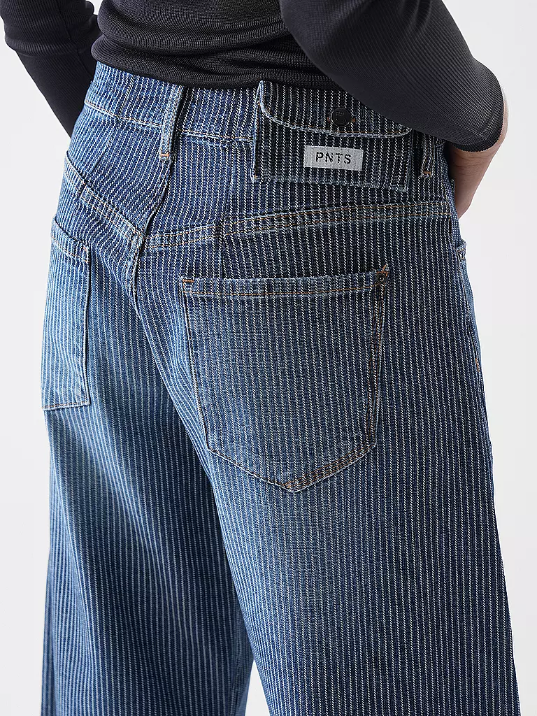 PNTS | Jeans Balloon Fit 05_THE O SHAPE | Blu scuro