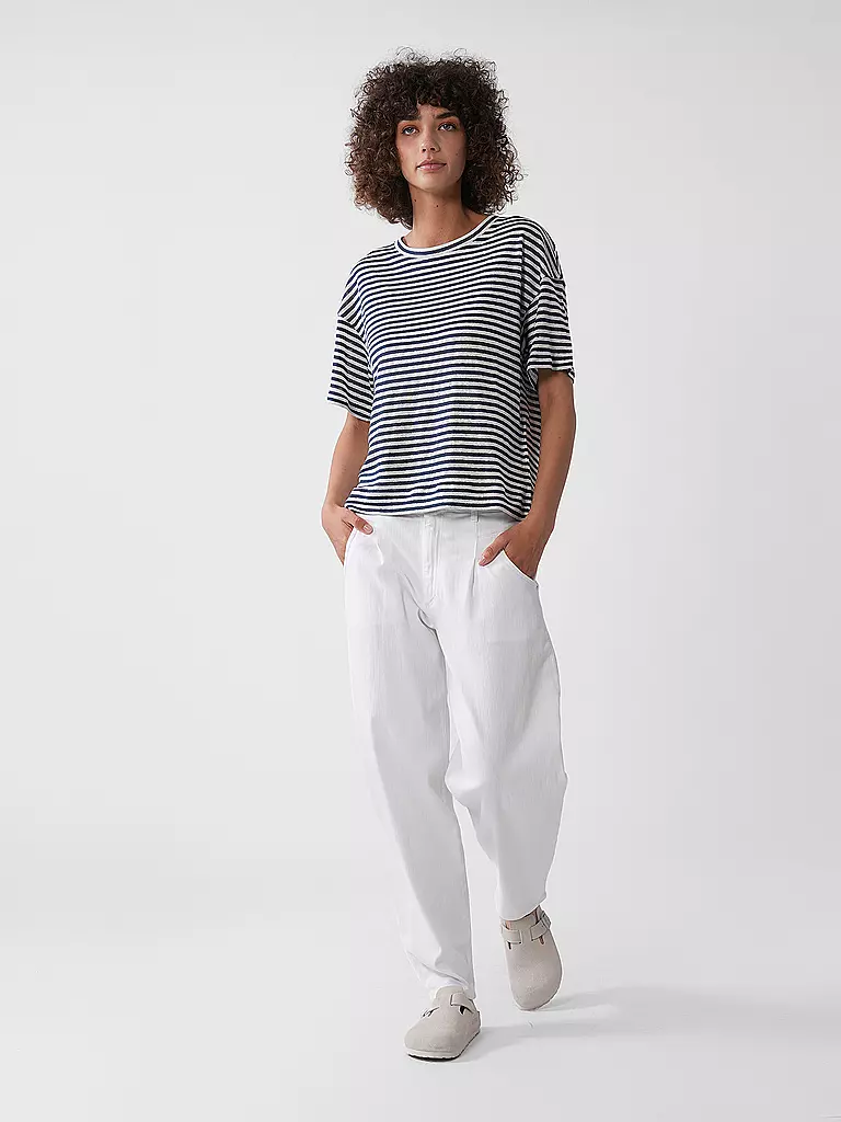 PNTS | Jeans Balloon Fit THE O SHAPE | Bianco