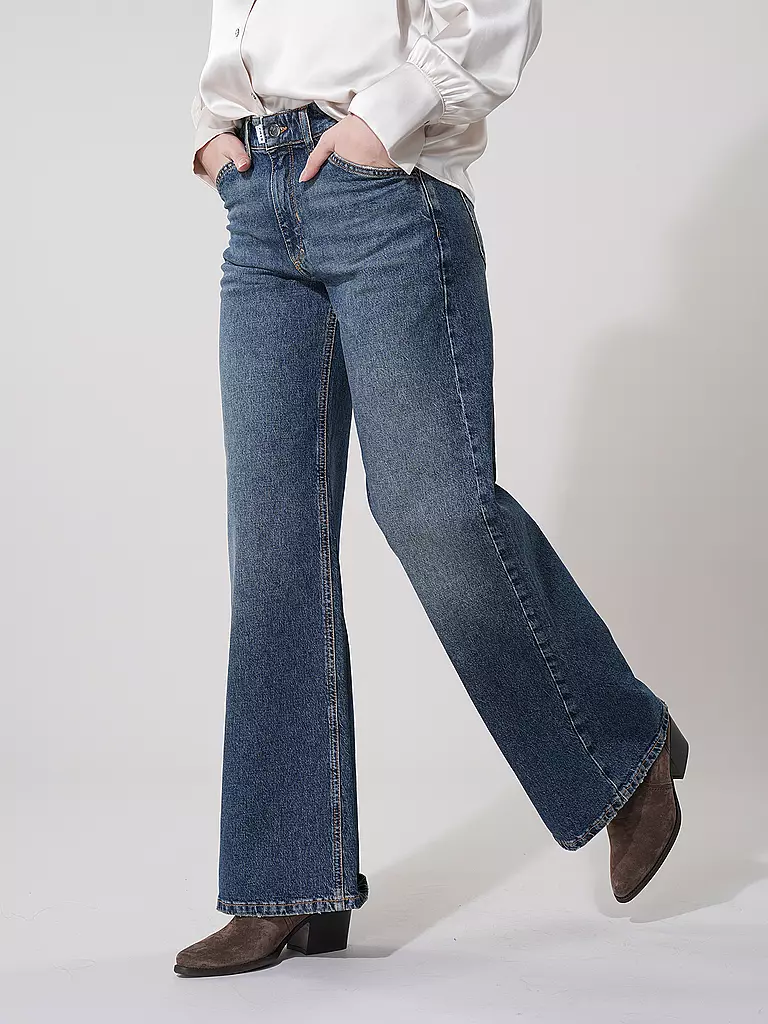 PNTS | Jeans Wide Fit THE RAVER | Blu scuro