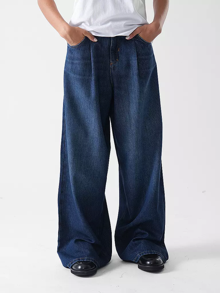 PNTS | Jeans Wide Leg 14_THE GENT | Blu scuro
