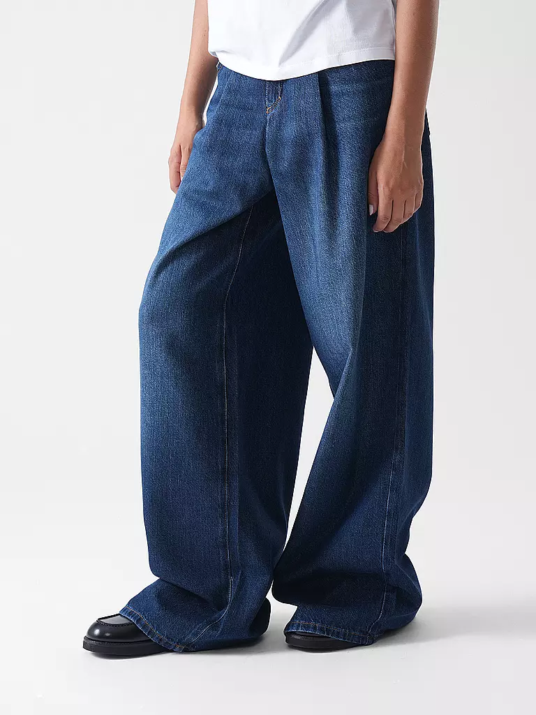 PNTS | Jeans Wide Leg 14_THE GENT | Blu scuro