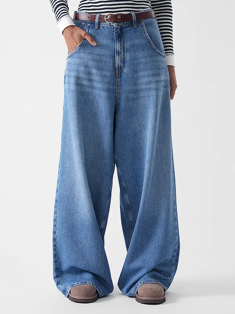PNTS | Jeans Wide Leg 22_OVER THE TOP | Blu