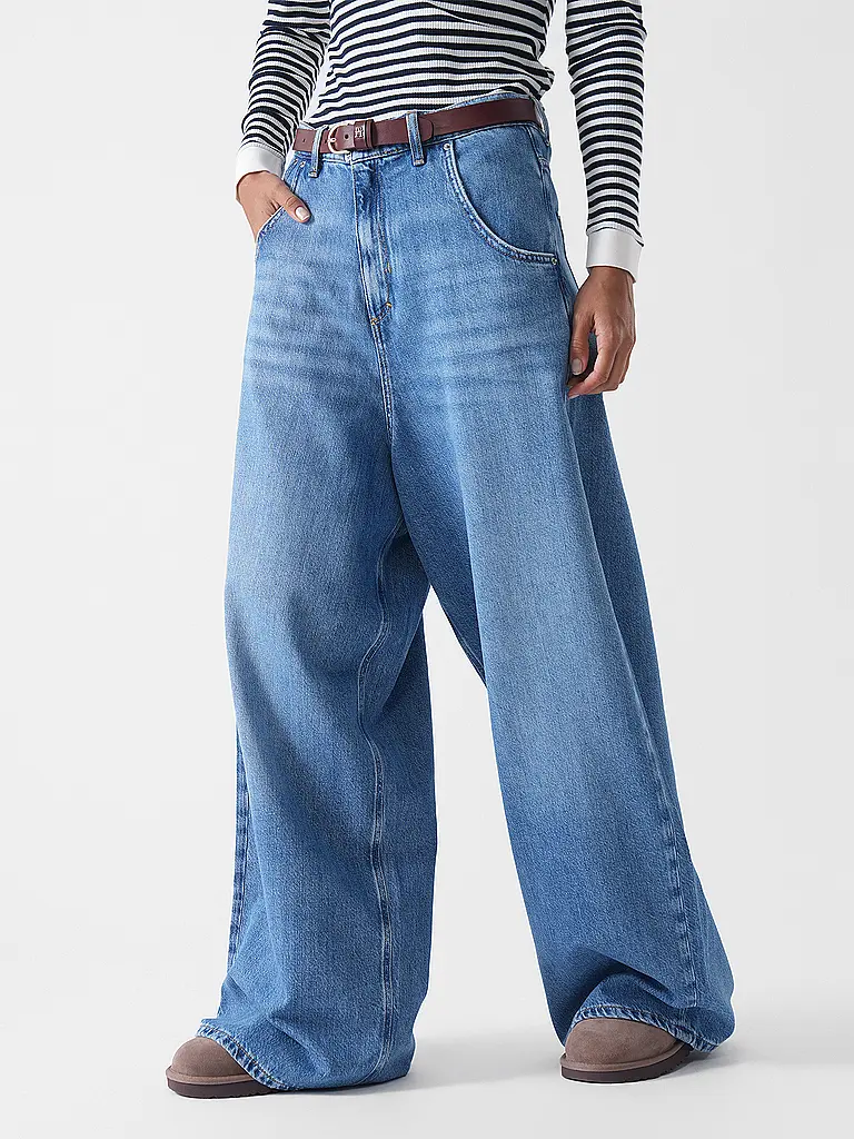 PNTS | Jeans Wide Leg 22_OVER THE TOP | Blu