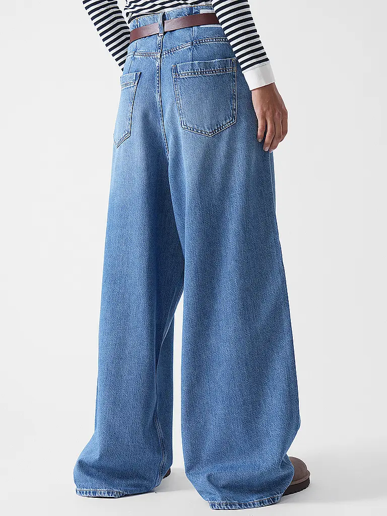 PNTS | Jeans Wide Leg 22_OVER THE TOP | Blu