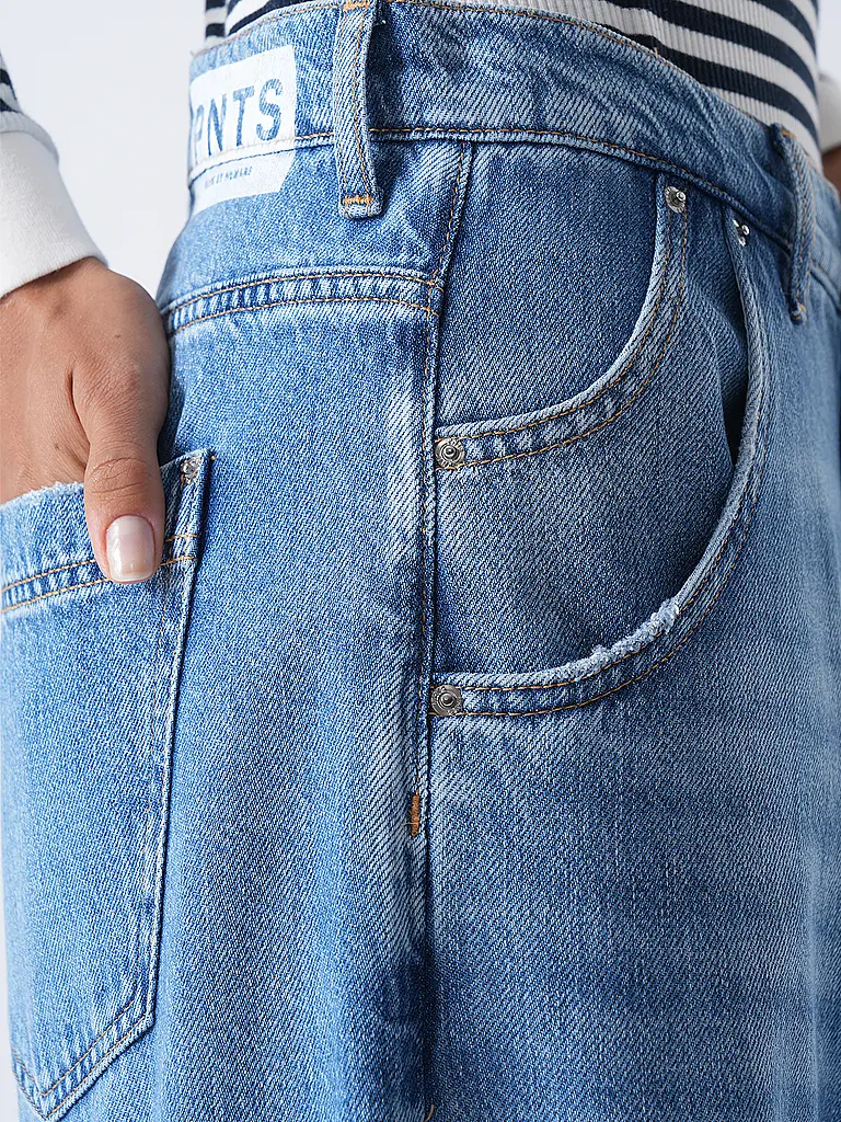 PNTS | Jeans Wide Leg 22_OVER THE TOP | Blu