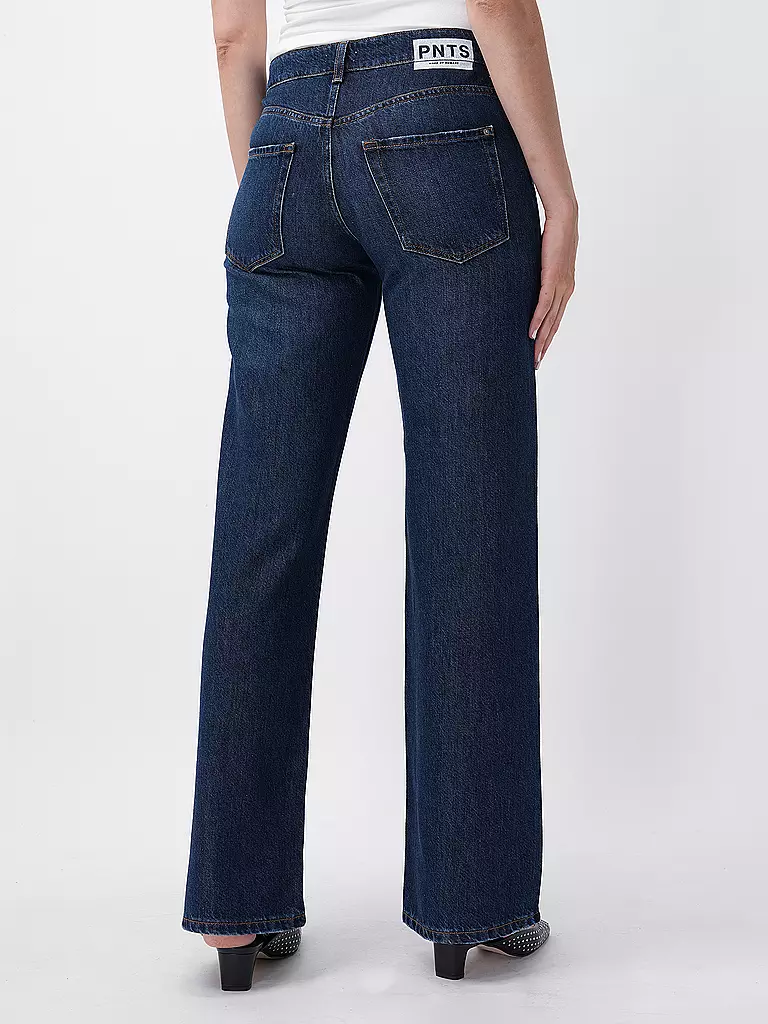 PNTS | Jeans Wide Leg THE BAGGY | Blu