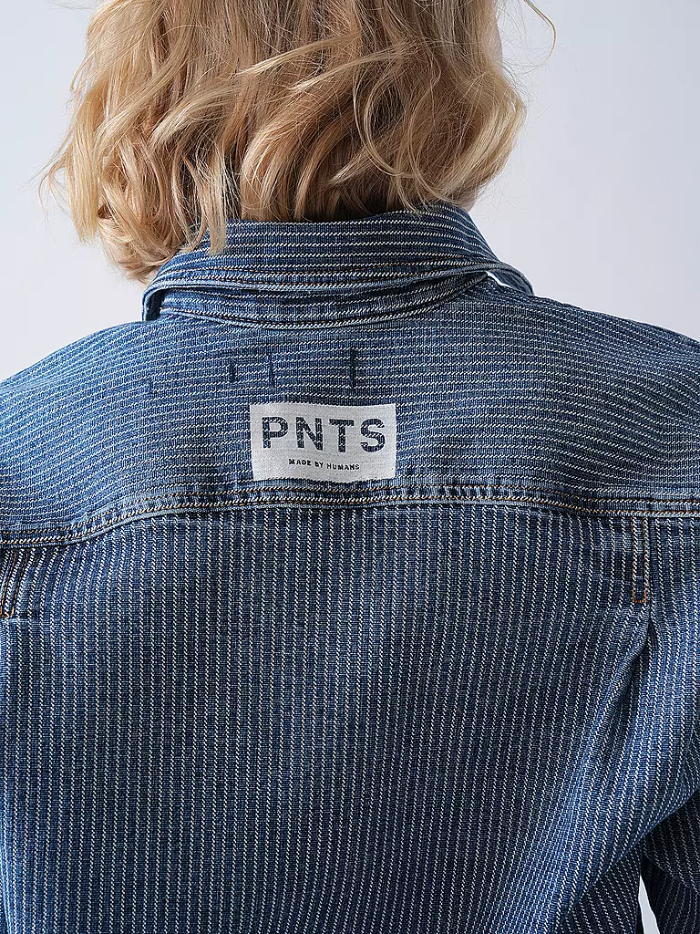 PNTS | Jeansbluse 27_THE SUIT UP | Blu scuro