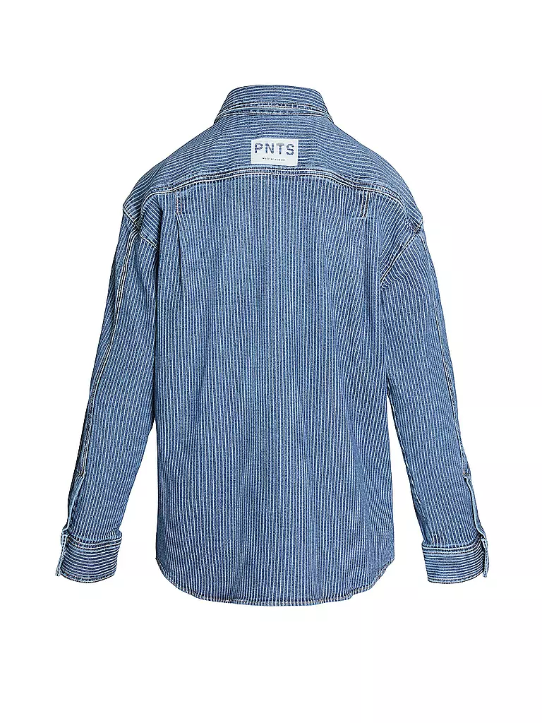 PNTS | Jeansbluse 27_THE SUIT UP | Blu scuro