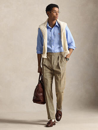 POLO RALPH LAUREN | Camicia in lino custom fit