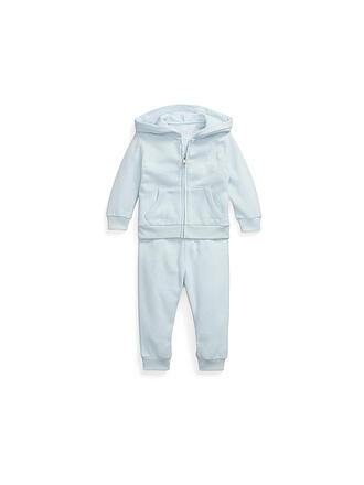 POLO RALPH LAUREN | Set neonato 2 pezzi: felpa con cappuccio e pantaloni