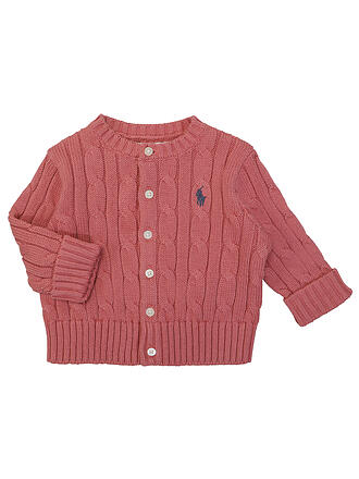 POLO RALPH LAUREN | Set neonato 2 pezzi cardigan e pantaloni