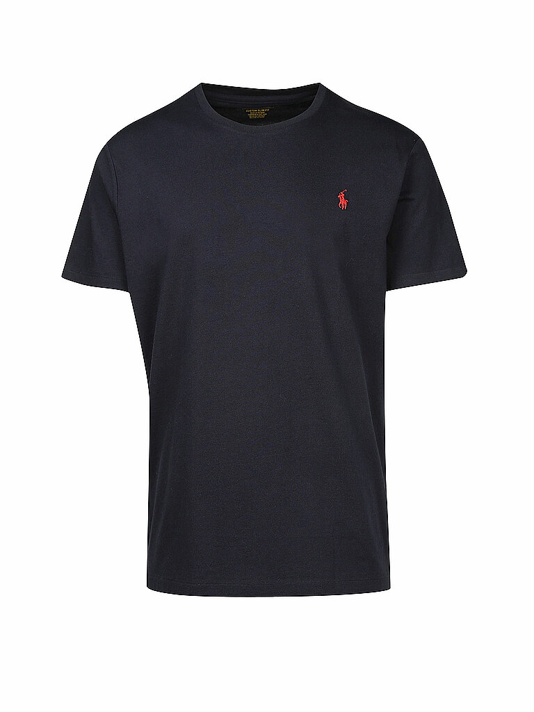 T-shirt Custom-Slim-Fit blu XL