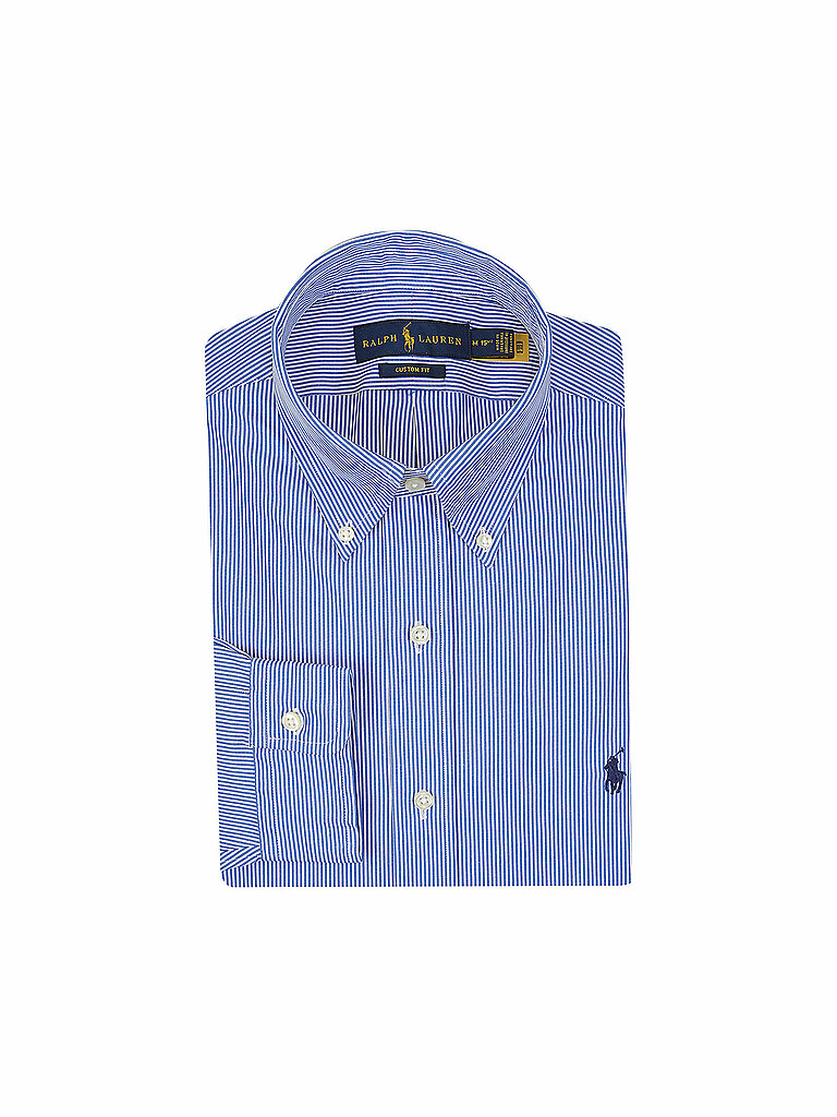 Camicia Custom Fit blu XXL