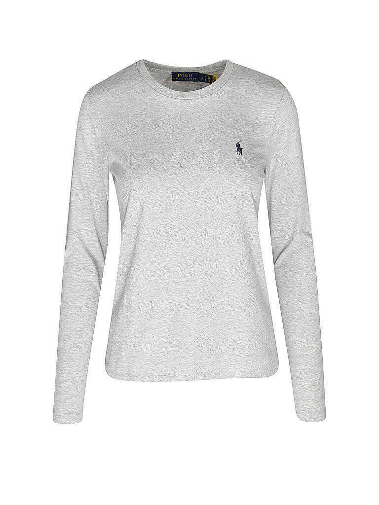 Maglietta a maniche lunghe grigio XL