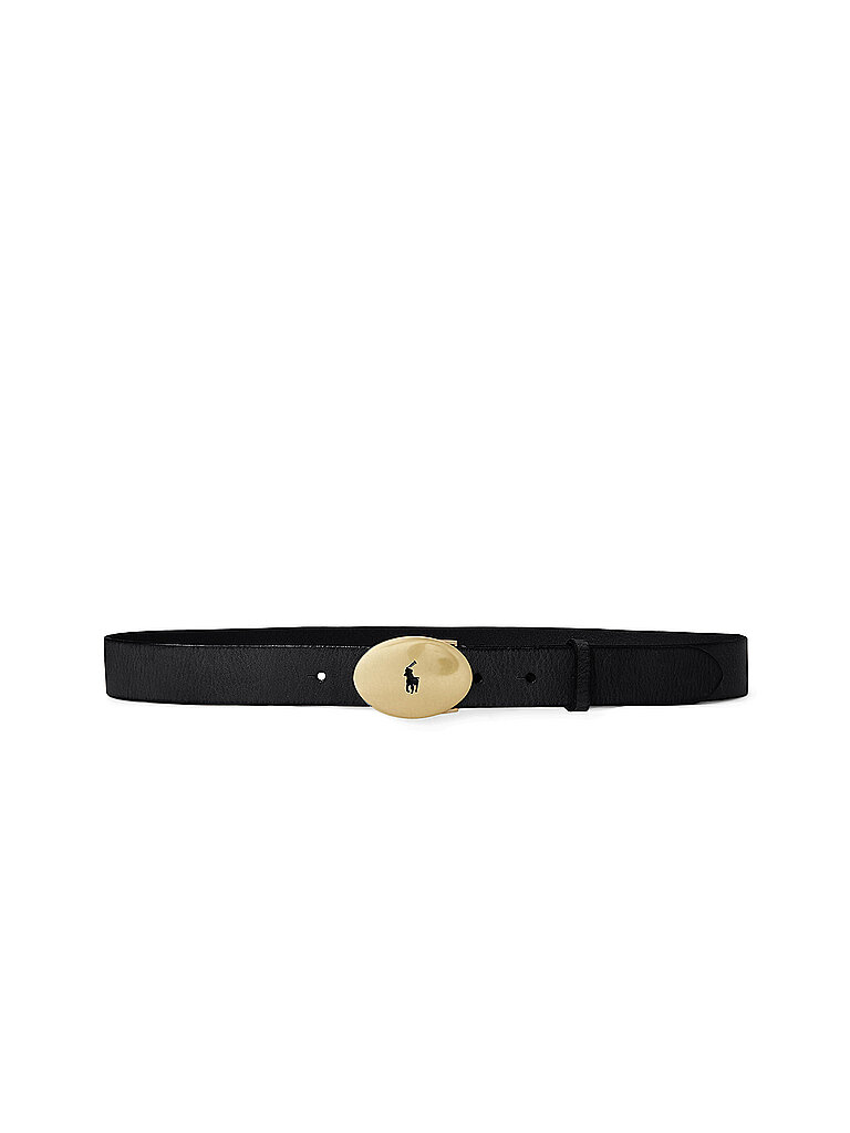 Cintura in pelle nero M