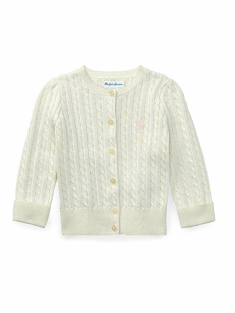 Cardigan da bambina bianco 80