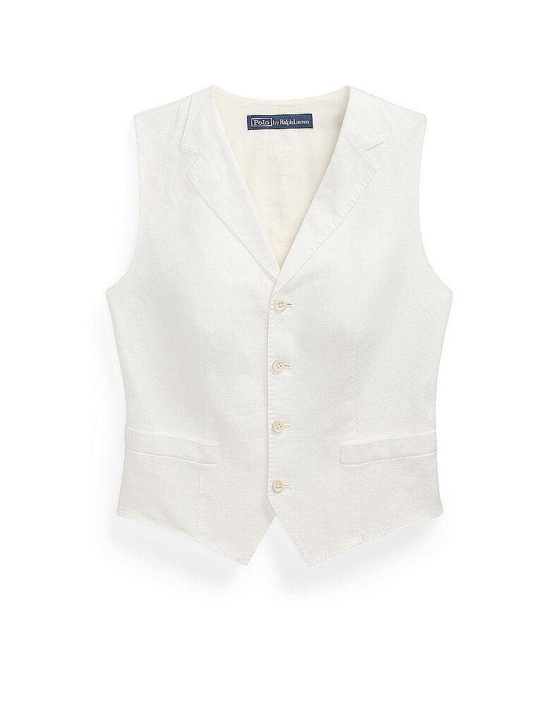 Ralph Lauren Gilet bianco 34