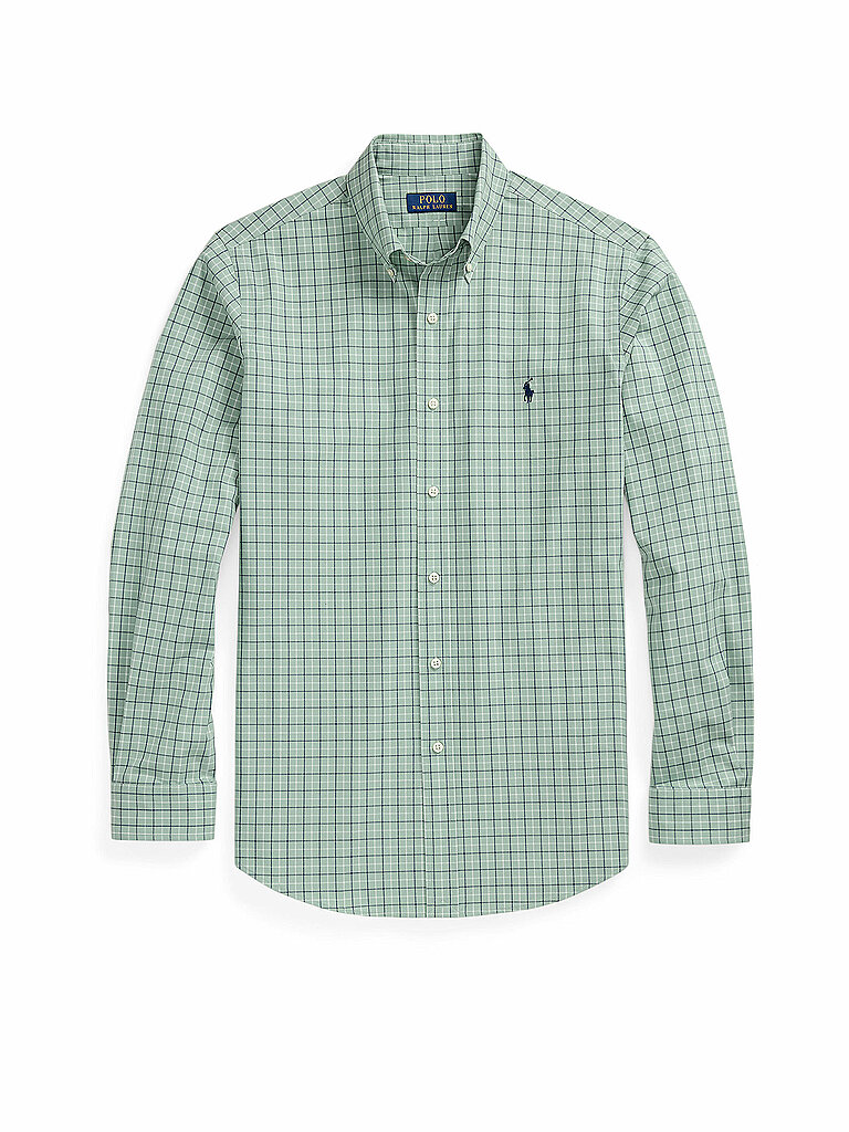 Camicia Custom Fit verde chiaro S