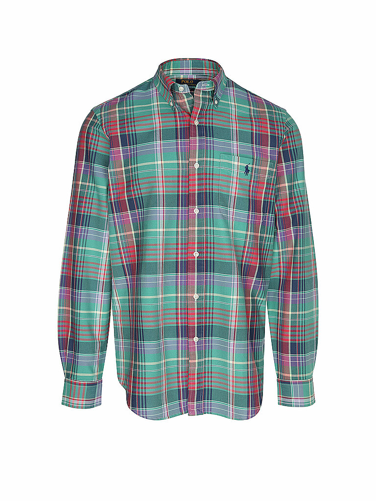 Camicia Slim Fit verde S