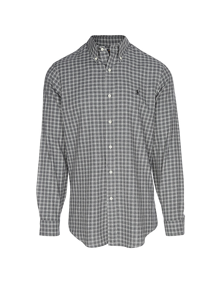Camicia Custom Fit grigio XL