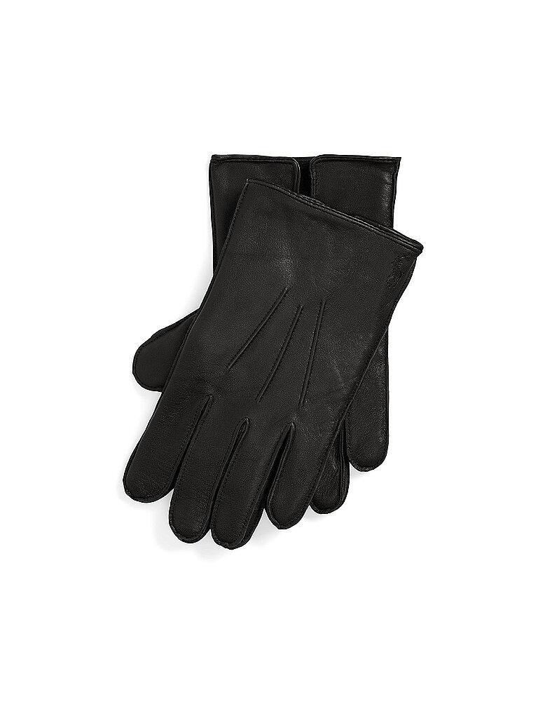 Guanti in pelle nero XL