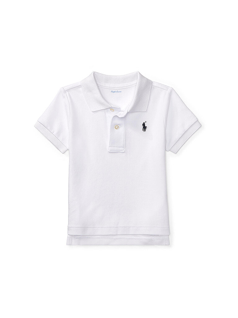 Polo da neonato bianco 74