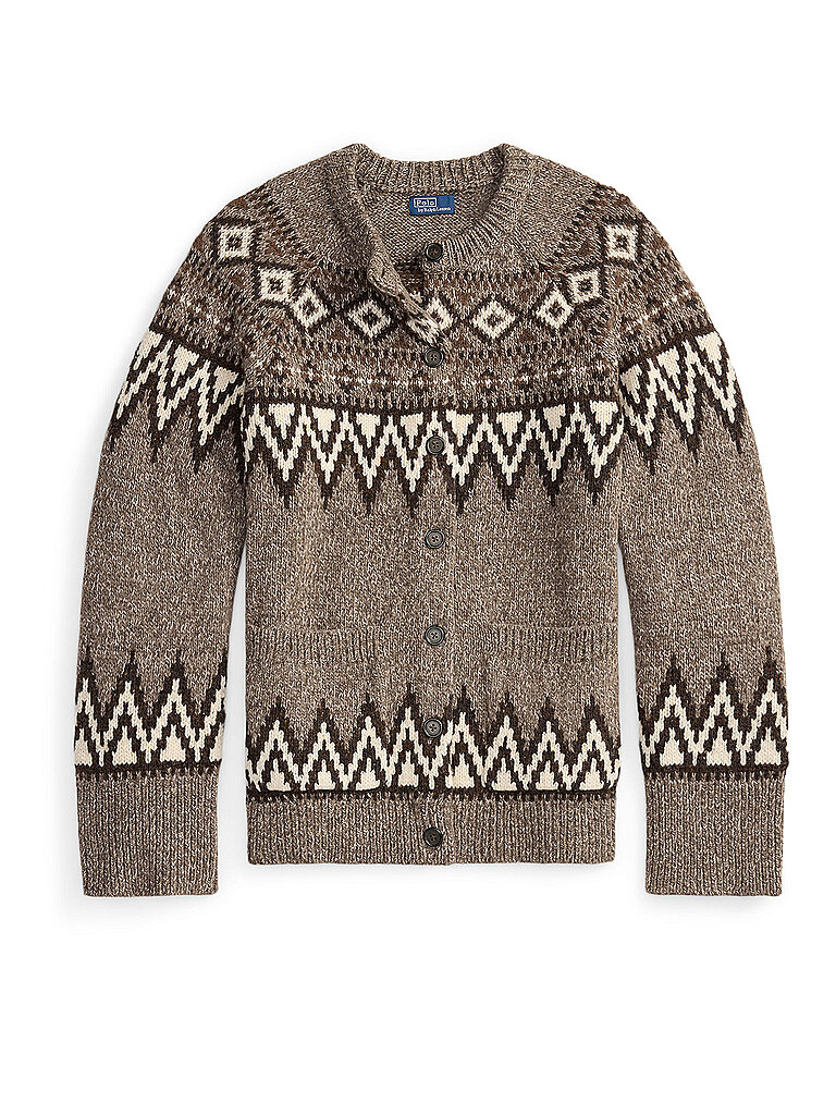 Cardigan marrone chiaro S
