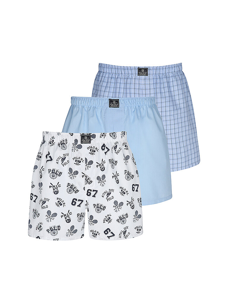 Boxer da uomo, confezione da 3, blu blu XL