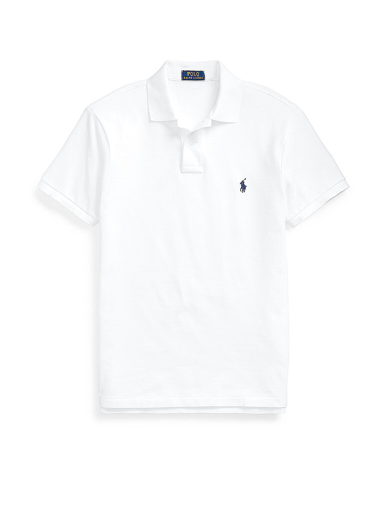 Polo slim fit bianco XL