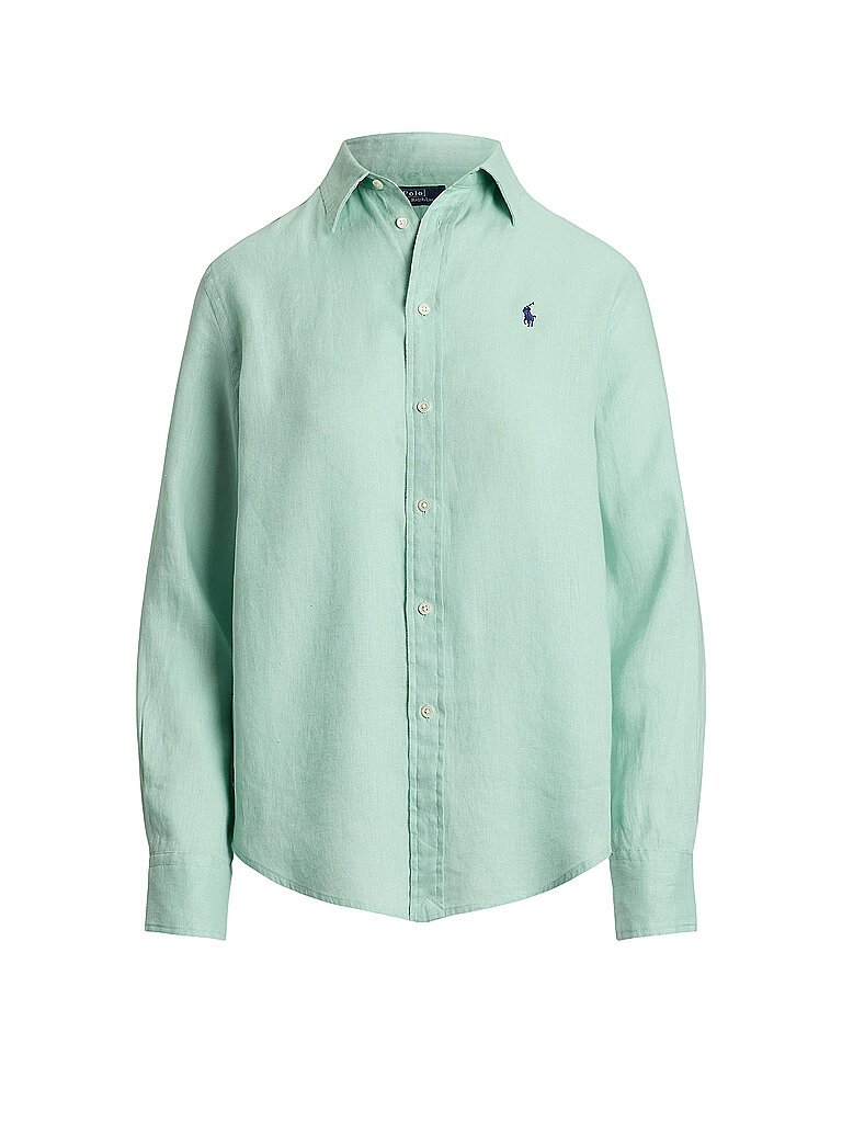 Blusa di lino menta L