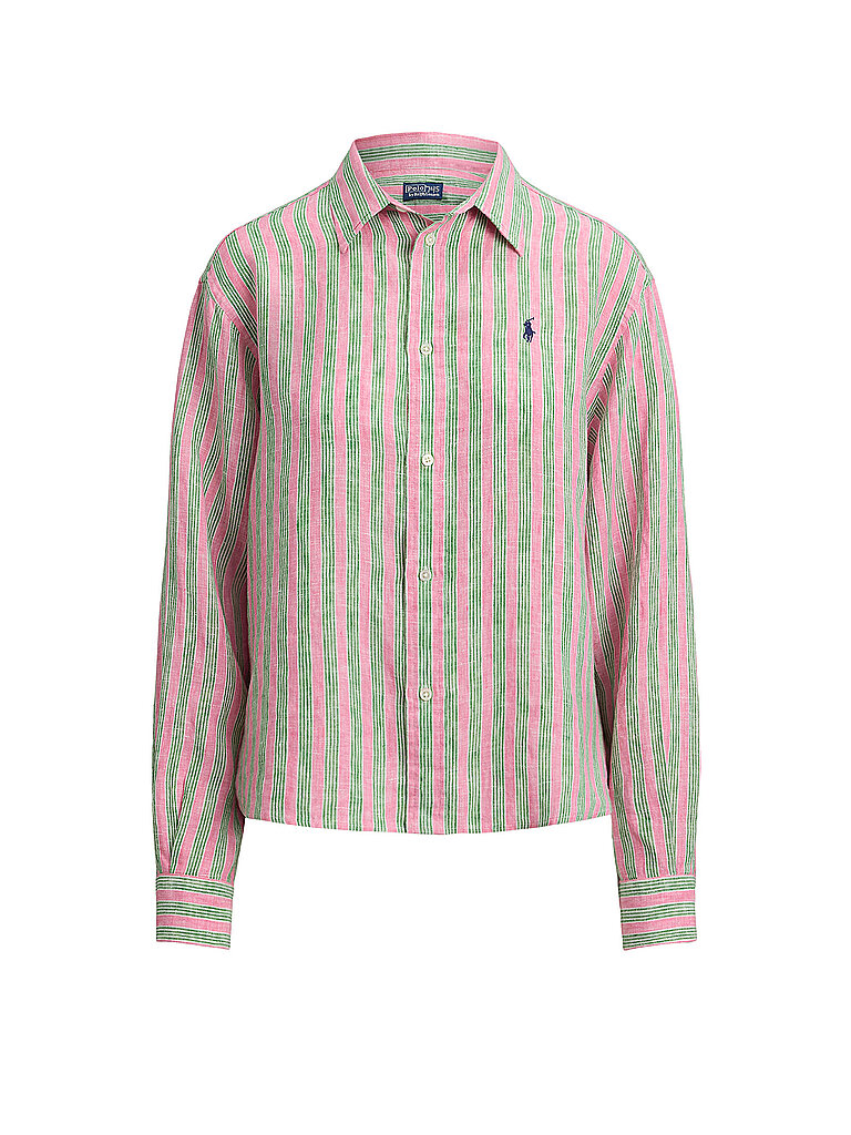 Camicia a tunica rosa M