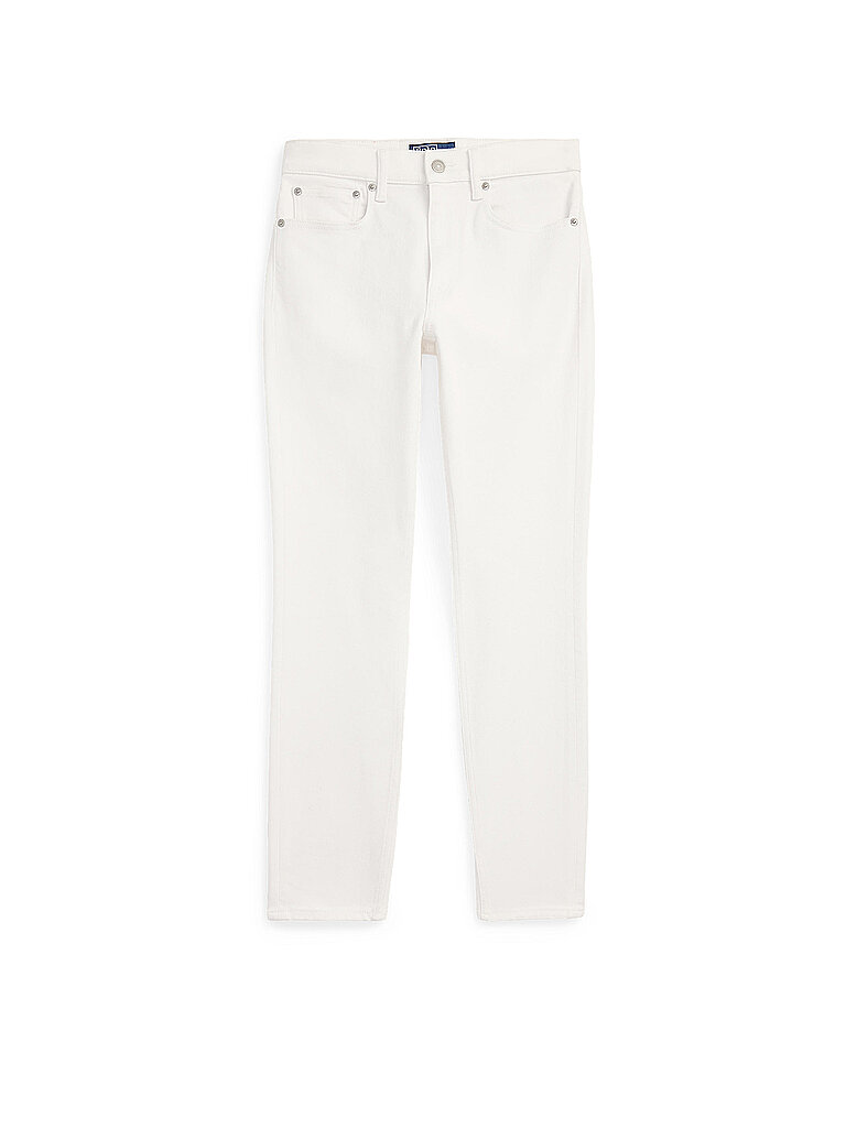 Jeans slim fit bianco 25