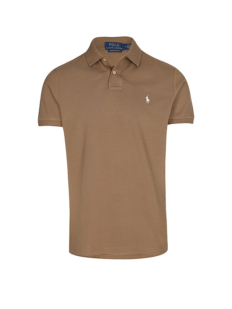 Polo Custom Slim Fit marrone S