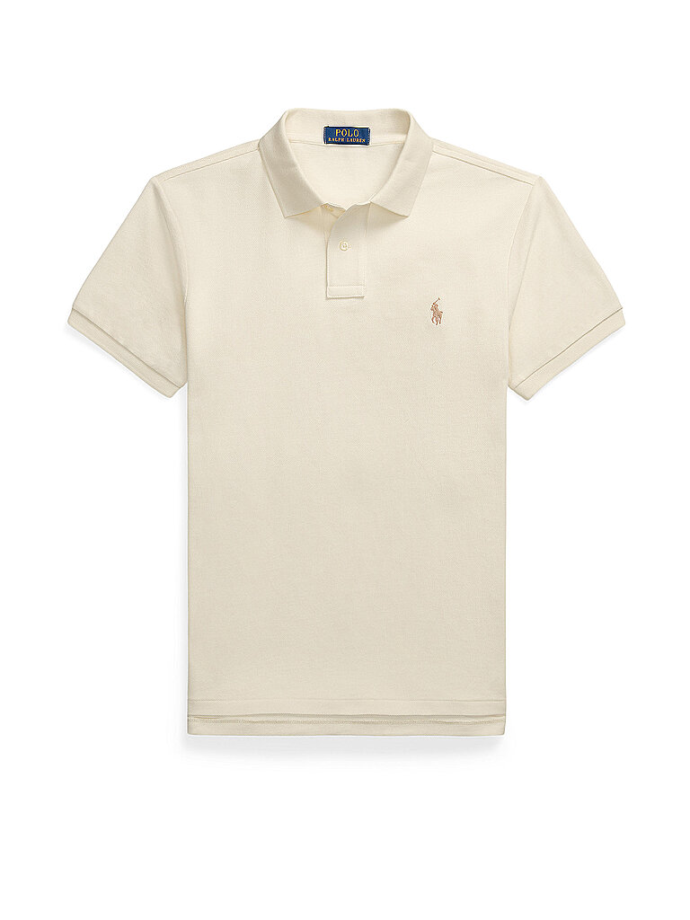 Polo slim fit crema S