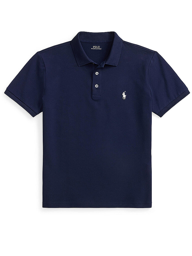 Polo Custom Slim Fit blu XL