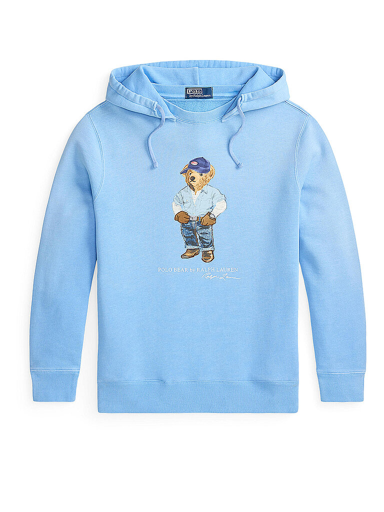 Felpa con cappuccio - Hoodie azzurro M