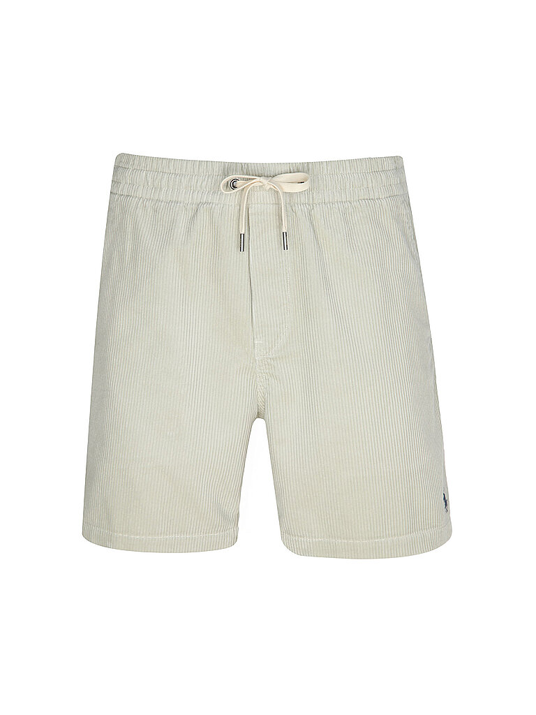 Pantaloncini di velluto a coste crema L