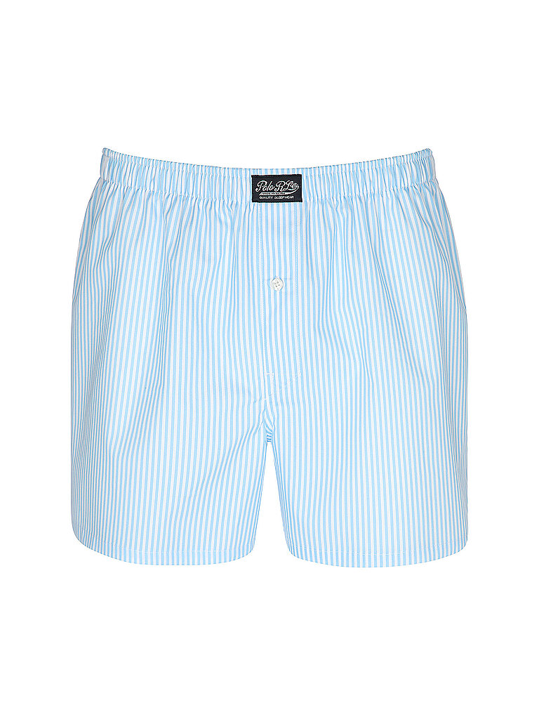 Boxer blu a righe blu XL